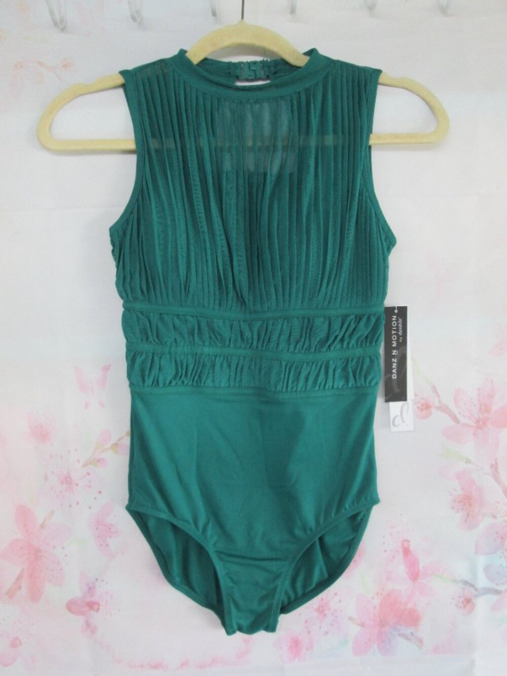 Leotard PA MA or LA New Women's Dance Ballet Jazz Costume Green Danznmotion